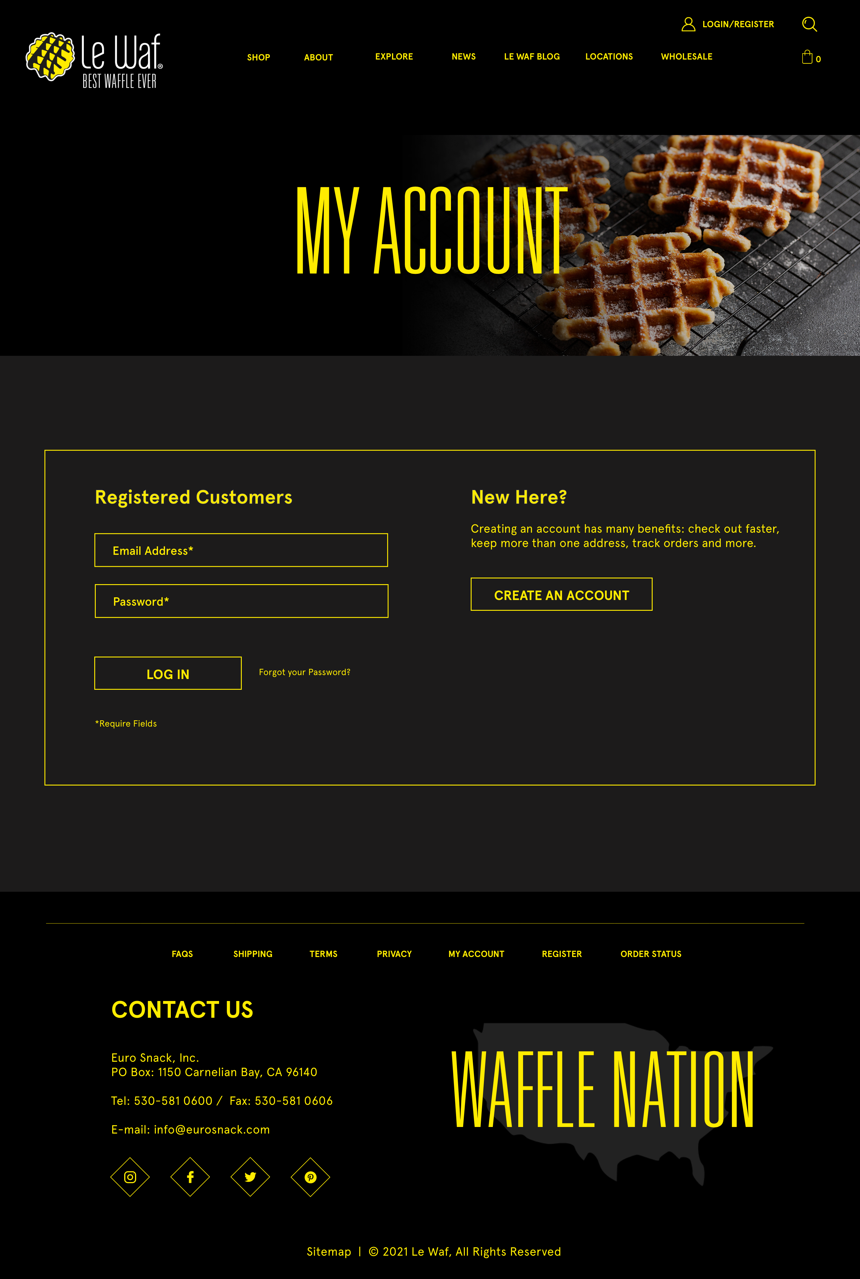 Le Waf Login Design