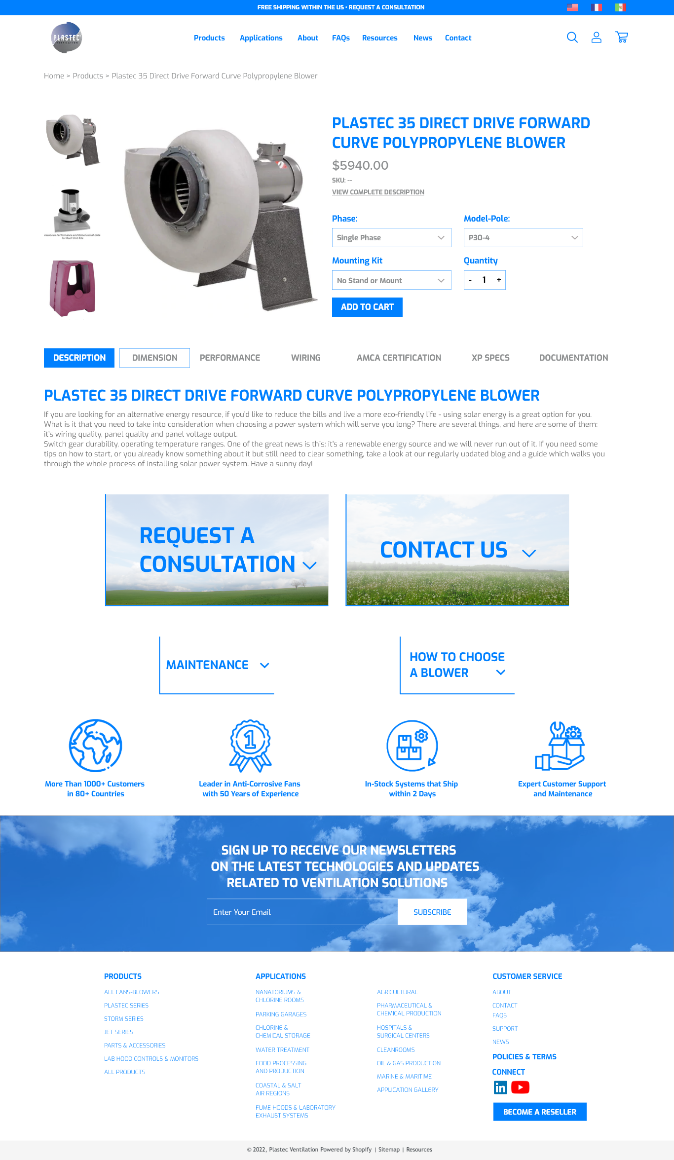 Plastec Item Page Design